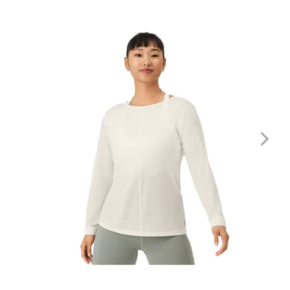 NWT allbirds Natural Flow Studio Long Sleeve Shirt - MEDIUM - blizzard - MEDIUM - Picture 1 of 5